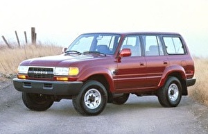 Размер колёс на Toyota Land Cruiser 1996 Подбор шин на Toyota Land Cruiser 1996