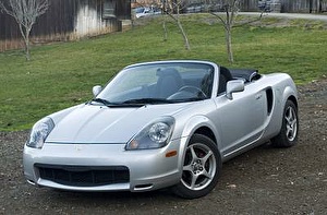 Размер колёс на Toyota MR2 2001 Подбор шин на Toyota MR2 2001