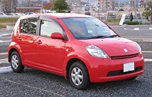 Размер колёс на Toyota Passo 2010 Подбор шин на Toyota Passo 2010