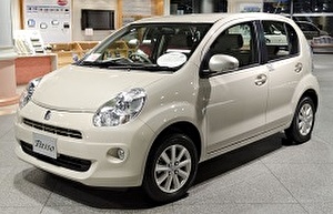 Размер колёс на Toyota Passo 2012 Подбор шин на Toyota Passo 2012