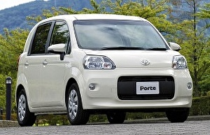Размер колёс на Toyota Porte 2014 Подбор шин на Toyota Porte 2014