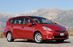Размер колёс на Toyota Prius v 2014 Подбор шин на Toyota Prius v 2014