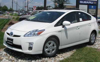 Размер колёс на Toyota Prius 2009 Подбор шин на Toyota Prius 2009