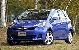 Размер колёс на Toyota Ractis 2014 Подбор шин на Toyota Ractis 2014