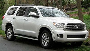 Размер колёс на Toyota Sequoia 2012 Подбор шин на Toyota Sequoia 2012