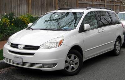 Размер колёс на Toyota Sienna 2005 Подбор шин на Toyota Sienna 2005