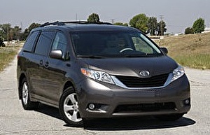 Размер колёс на Toyota Sienna 2017 Подбор шин на Toyota Sienna 2017