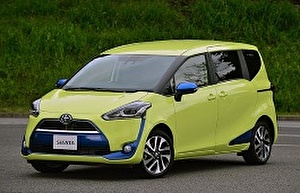 Размер колёс на Toyota Sienta 2017 Подбор шин на Toyota Sienta 2017