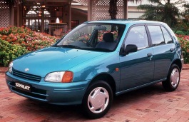 Размер колёс на Toyota Starlet 1998 Подбор шин на Toyota Starlet 1998