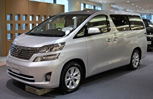 Размер колёс на Toyota Vellfire 2011 Подбор шин на Toyota Vellfire 2011
