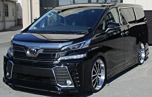 Размер колёс на Toyota Vellfire 2017 Подбор шин на Toyota Vellfire 2017