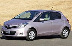 Размер колёс на Toyota Vitz 2011 Подбор шин на Toyota Vitz 2011