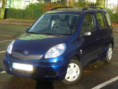 Размер колёс на Toyota Yaris Verso 2003 Подбор шин на Toyota Yaris Verso 2003