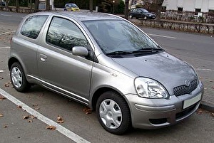 Размер колёс на Toyota Yaris 2002 Подбор шин на Toyota Yaris 2002