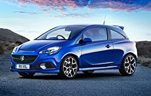 Размер колёс на Vauxhall Corsa VXR 2017 Подбор шин на Vauxhall Corsa VXR 2017