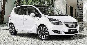 Размер колёс на Vauxhall Meriva 2012 Подбор шин на Vauxhall Meriva 2012