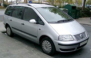 Размер колёс на Volkswagen Sharan 2002 Подбор шин на Volkswagen Sharan 2002