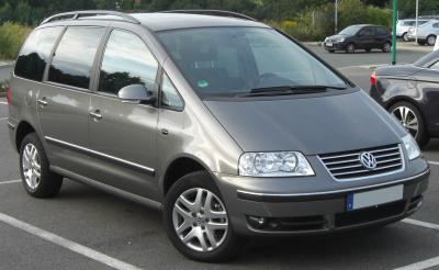 Размер колёс на Volkswagen Sharan 2008 Подбор шин на Volkswagen Sharan 2008