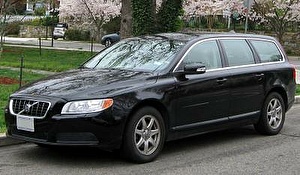 Размер колёс на Volvo V70 2012 Подбор шин на Volvo V70 2012