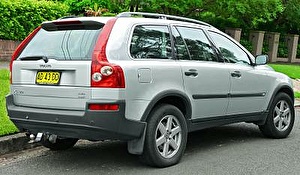 Размер колёс на Volvo XC90 2004 Подбор шин на Volvo XC90 2004