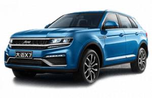 Размер колёс на Zotye Domy X7 2017 Подбор шин на Zotye Domy X7 2017