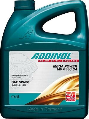 Addinol Mega Power MV 0538 C4 5W-30 5л
