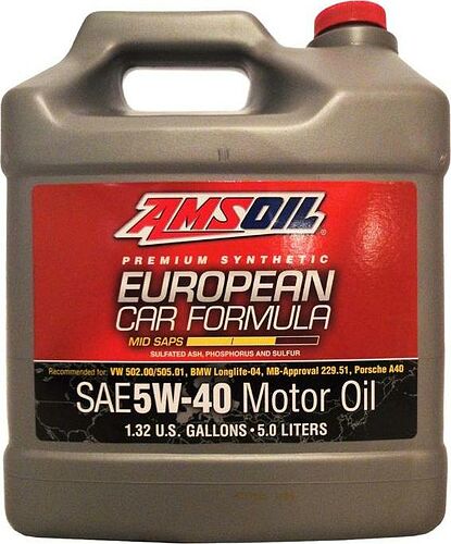 AMSoil European Car Formula Mid-SAPS Synthetic Motor Oil