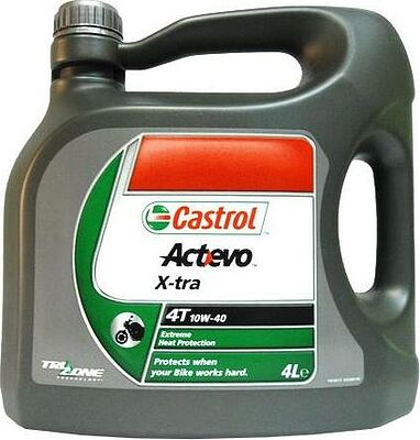 Castrol Act>Evo X-tra 4T 10W-40 4л