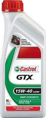 Castrol GTX 15W-40 A3/B3 1л