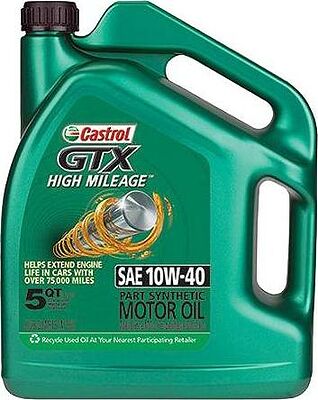 Castrol GTX High Mileage 10W-40 4.73л