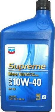 Chevron Supreme 10W-40 0.94л