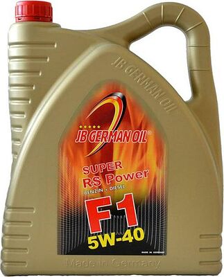 JB German Oil Super F1 RS Power 5W-40 4л
