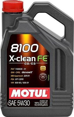 Motul 8100 X-Clean FE 5W-30 5л
