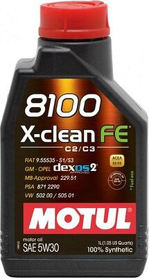 Motul 8100 X-Clean FE 5W-30 1л