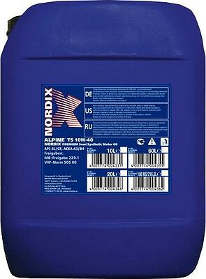 Nordix Premier Alpine TS 10W-40 10л