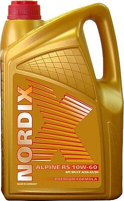 Nordix Premium Formula Alpine RS 10W-60 5л