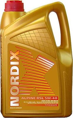 Nordix Titanium Alpine RSL 5W-40 4л