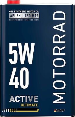 Rolf Motorrad Active Ultimate MA2 5W-40 SAE JASO 1л