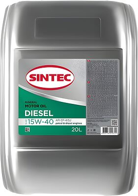 Sintec Diesel 15W-40 API CF-4/CF/SJ 20л