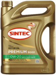 Sintec Premium 9000 0W-20 API SN plus ACEA C5 4л