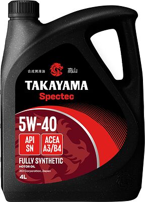 Takayama Spectec 5W-40 SN A3/B4 4л