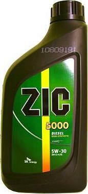 ZIC 5000 5W-30 1л