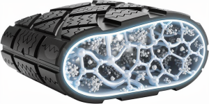 Technologie Elastische Winterreifenmischung