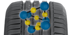 Technologie Blaue Hybrid-Gummimischung