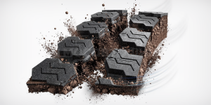 Technologie Self-Cleaning Hexa-Tread Geometry