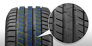 Technologie Специальный дизайн протектора
