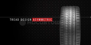 Technologie Spezielles asymmetrisches Reifen-Design