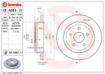AP 14999 V тормозной диск на JEEP GRAND CHEROKEE III (WH, WK)
