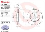 AP 25183 E тормозной диск на MAZDA 2 (DE)