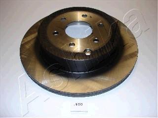 Ashika 61-01-100 тормозной диск на NISSAN NAVARA (D40)